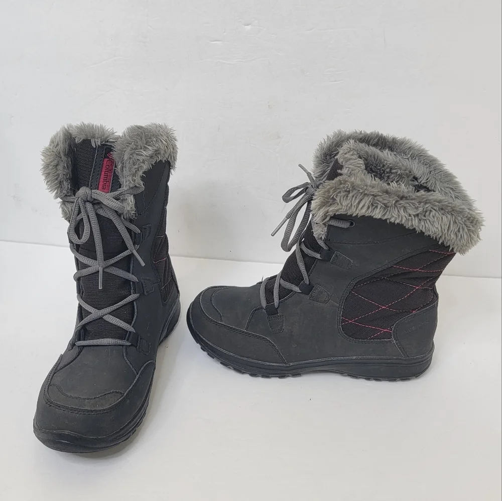 Columbia Big Kids' Ice Maiden Lace II Boot Snow Size 5